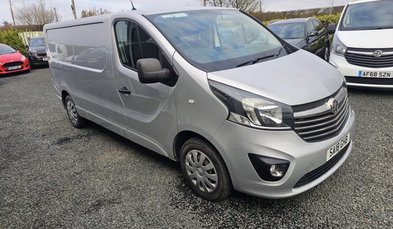 
								2018 Vauxhall Vivaro Sportive lwb 1.6 Diesel full									